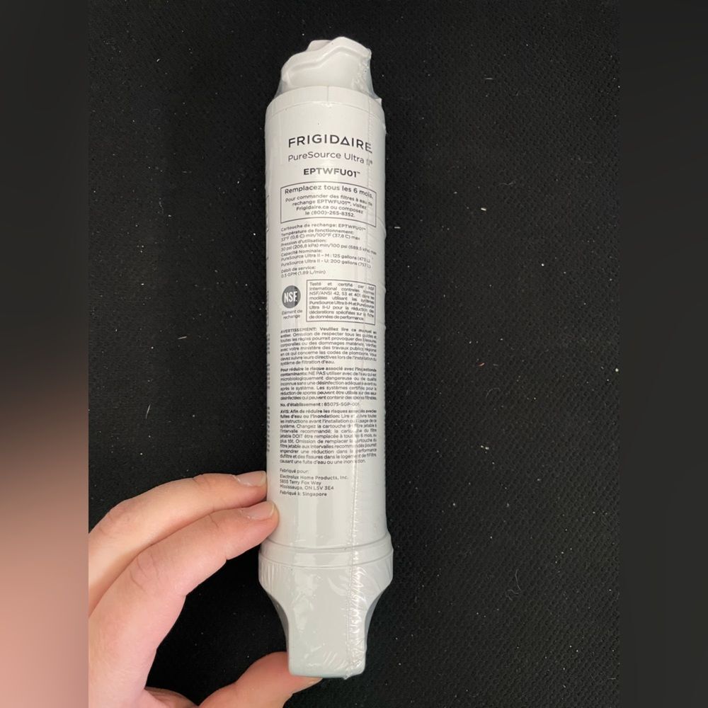 Frigidaire EPTWFU01 Pure Source Ultra II Refrigerator Sealed Water Filter